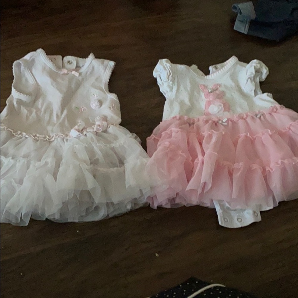 Pink dresses